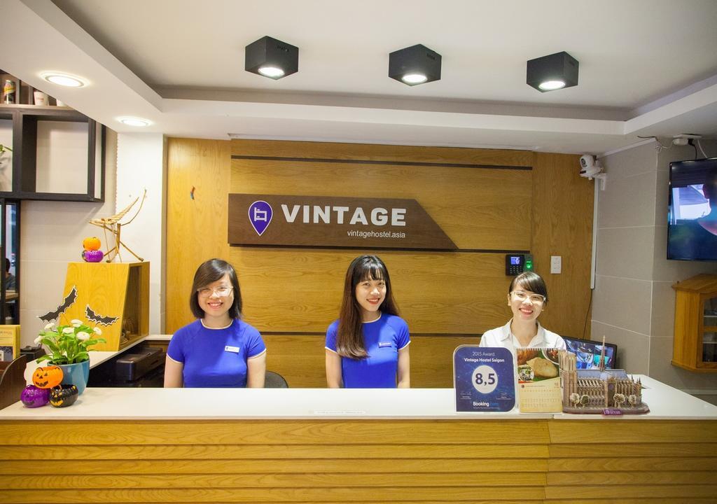 הו צ'י מין סיטי Vintage Hostel Saigon מראה חיצוני תמונה