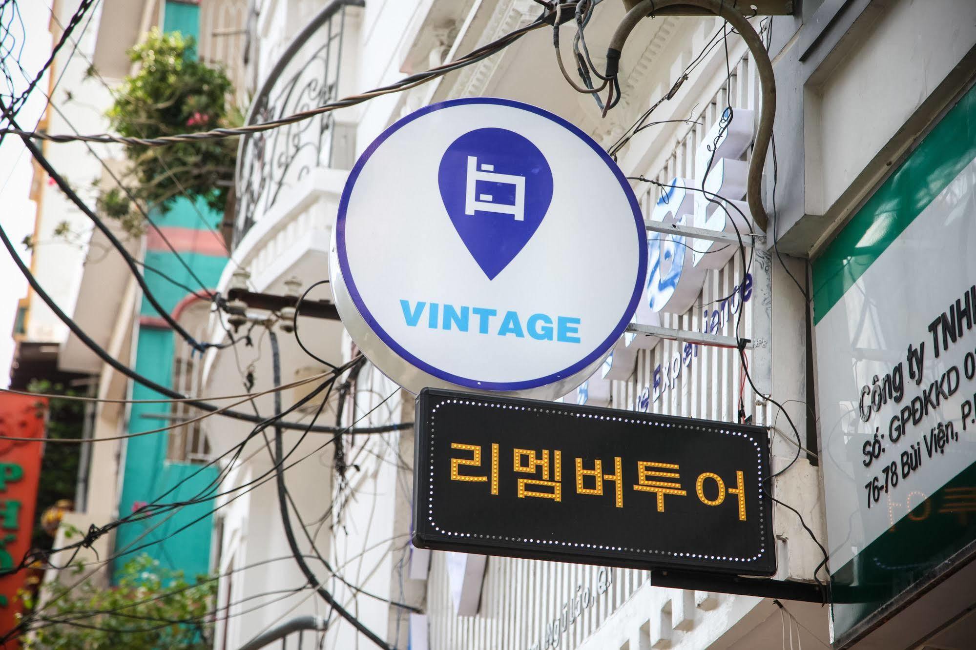 הו צ'י מין סיטי Vintage Hostel Saigon מראה חיצוני תמונה